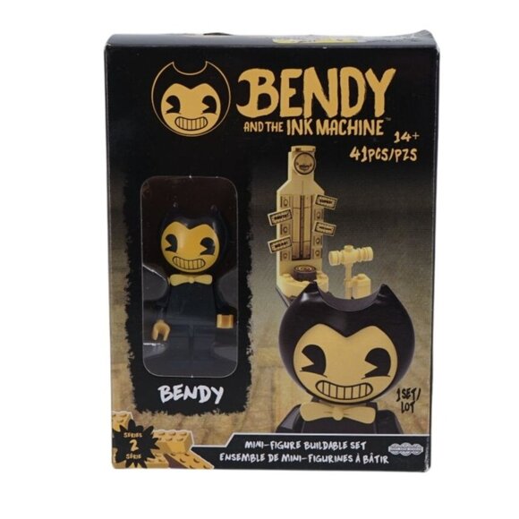 Bendy and the Ink Machine Buildable Minifigure Set – Bendy Character, 41 Pieces, - Picture 1 of 3